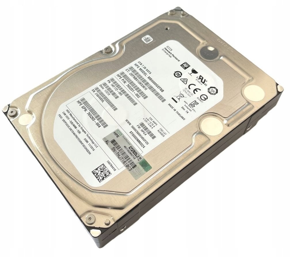 Dysk HP 6TB 6G SATA 7.2K 3.5in 512e