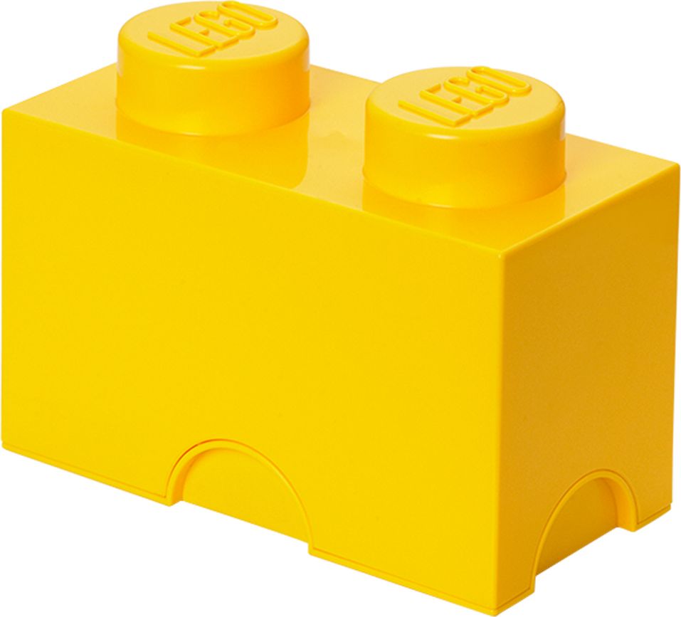LEGO Room Copenhagen Storage Brick 2 pojemnik żółty (RC40021732)