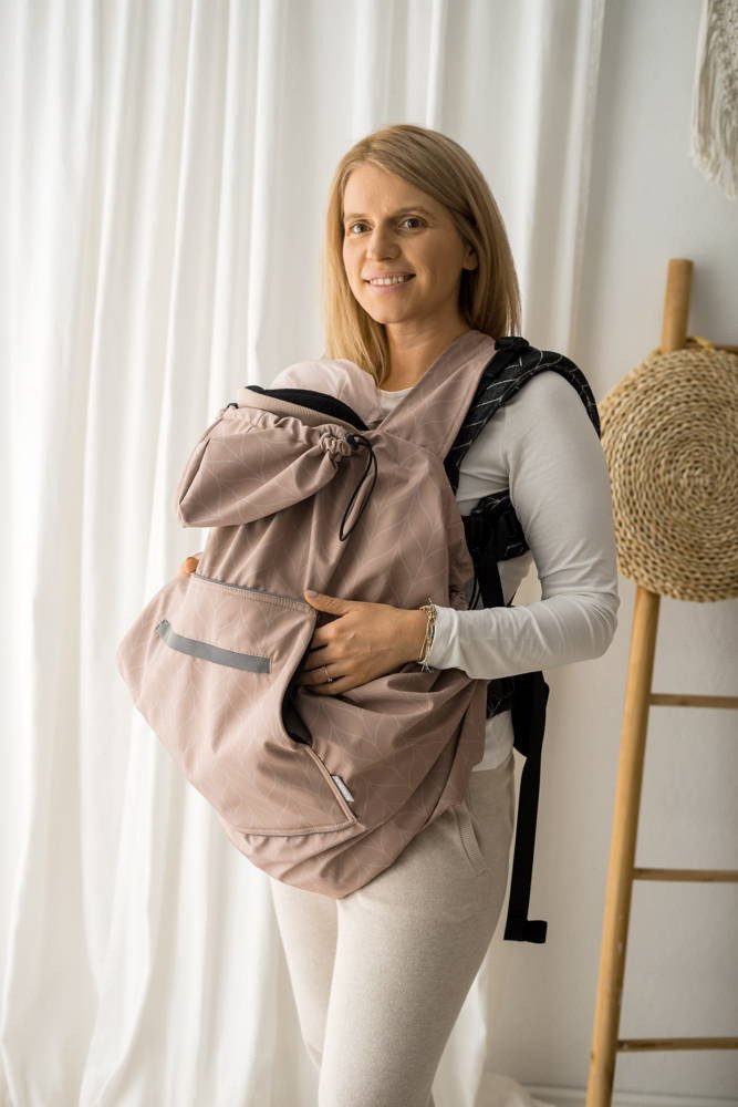 Osłonka na nosidło Kavka - 2w1 Sand Braid U