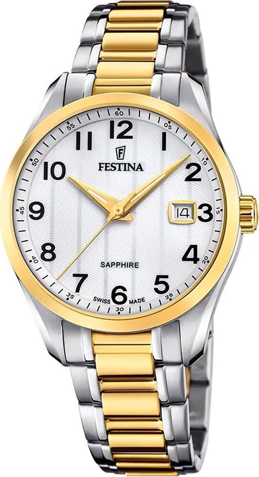 Zegarek Festina Zegarek męski Festina F20027-1 srebrny