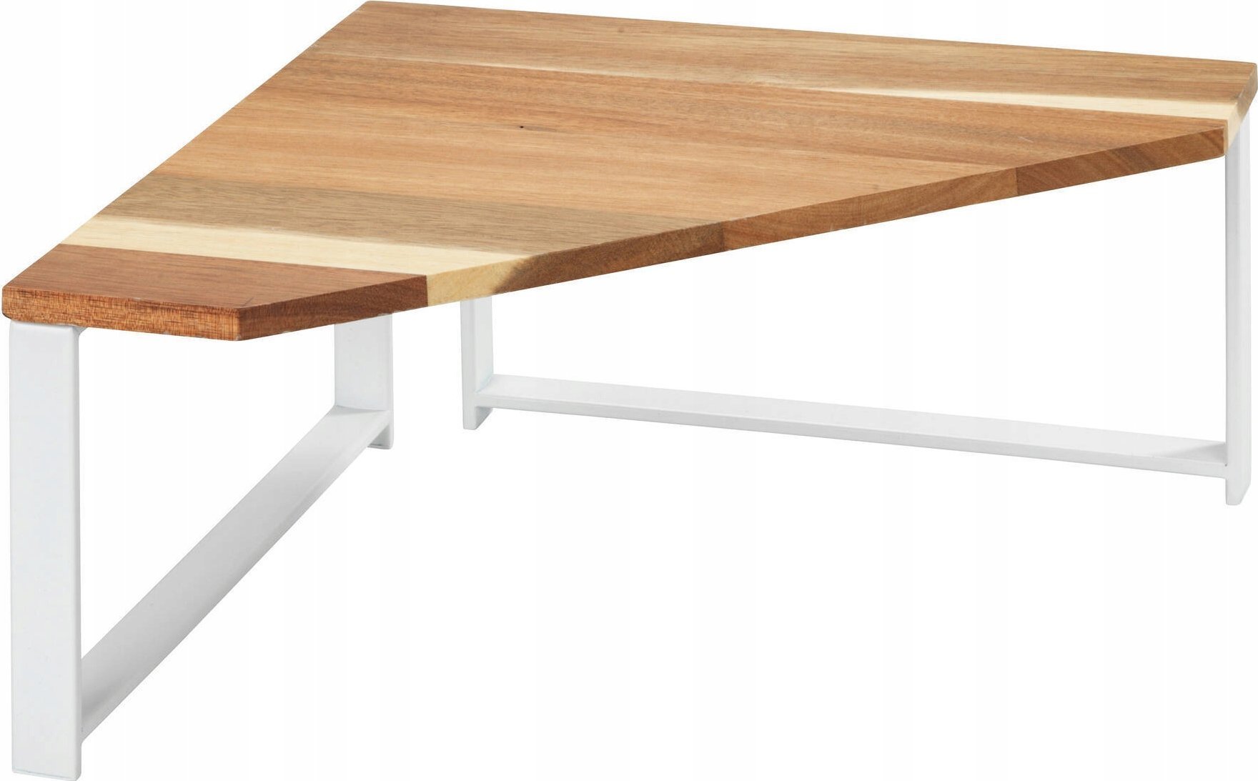 Wenko Narożna półka kuchenna na blat LOUISA, drewno akacji