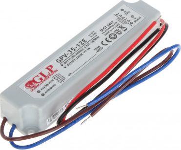 ZASILACZ IMPULSOWY 12V/3A/GPV-MINI