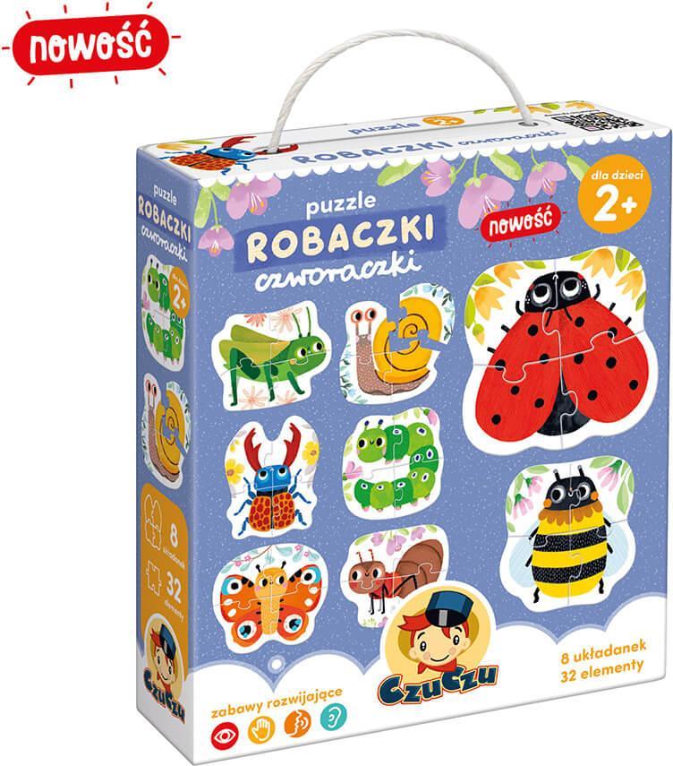 Czuczu Puzzle Robaczki czworaczki