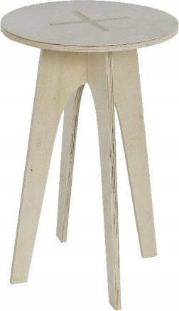 TODAY Stolik kawowy okrągły Simplicity, drewniany