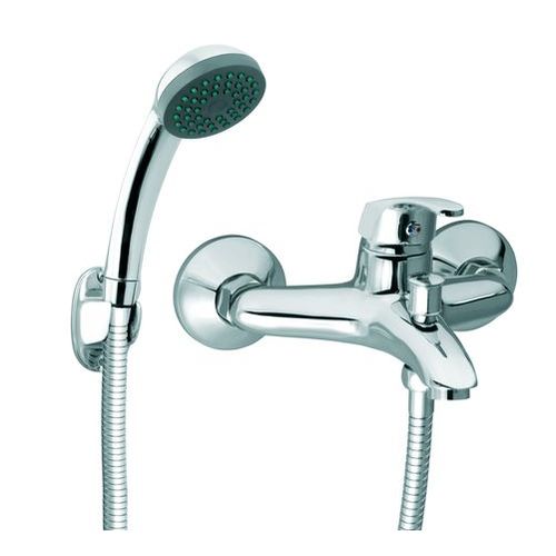 Bateria wannowa Ferro Basic ścienne chrom (BBC11)