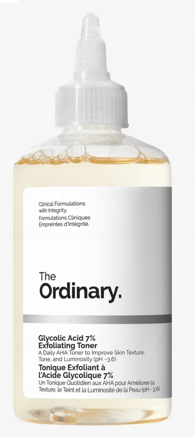 THE ORDINARY_Glycolic Acid 7% Exfoliating Toner tonik do twarzy 240ml