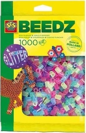 SES Koraliki do prasowanek - brokat