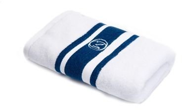 Ręcznik bath towel Monogr.Linea70x140cm b.morski / Officine Monogram