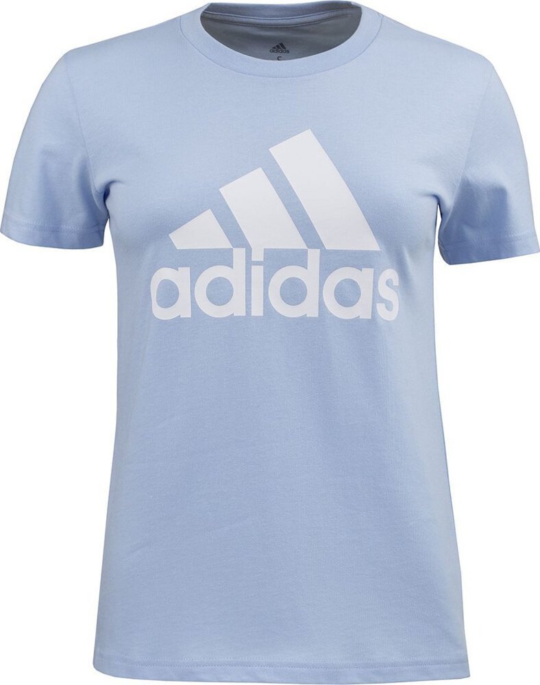 Adidas Koszulka damska adidas Loungewear Essentials Logo Tee błękitna IC0637 M