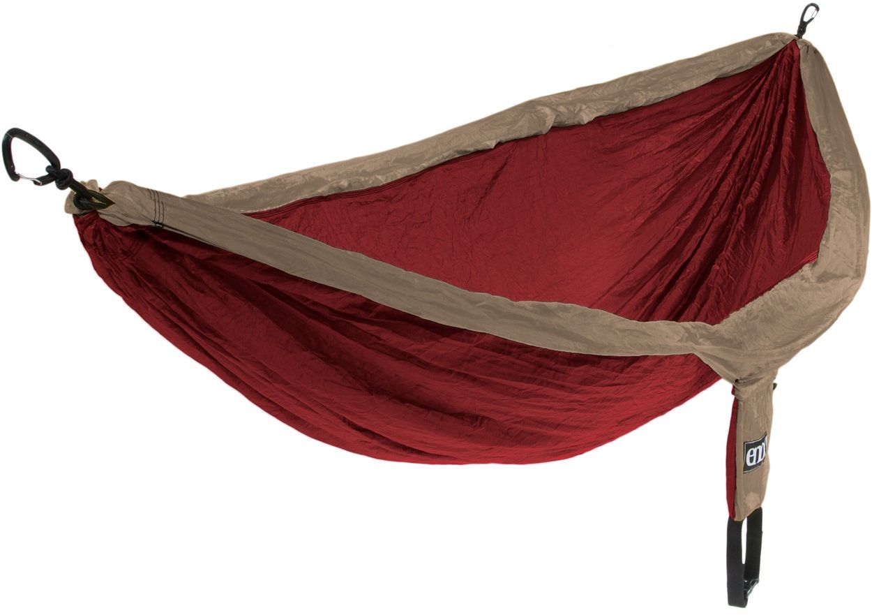 Eno Hamak turystyczny 2-osobowy DoubleNest Khaki/Maroon (DH025)