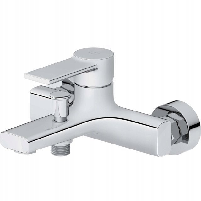 Bateria prysznicowa Cersanit (baterie wannowo-prysznicowe) Bateria wannowo-natryskowa ścienna ZIP chrom (S951-560)