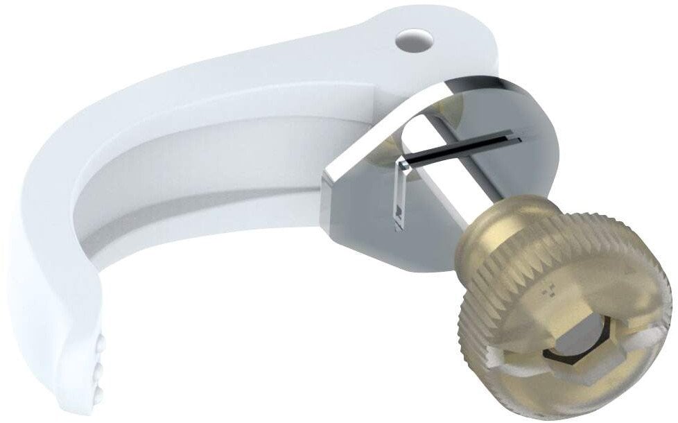 Leki LEKI Klamra SL 16/14mm + pokrętło, biały