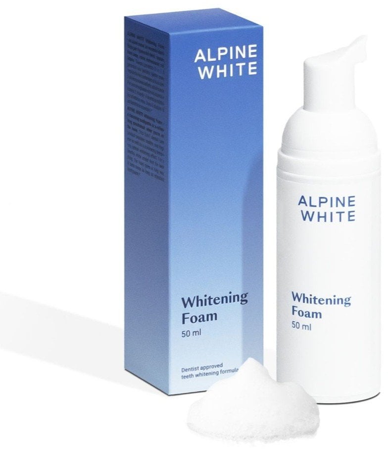 Alpine White Whitening Foam pianka wybielająca zęby 50ml
