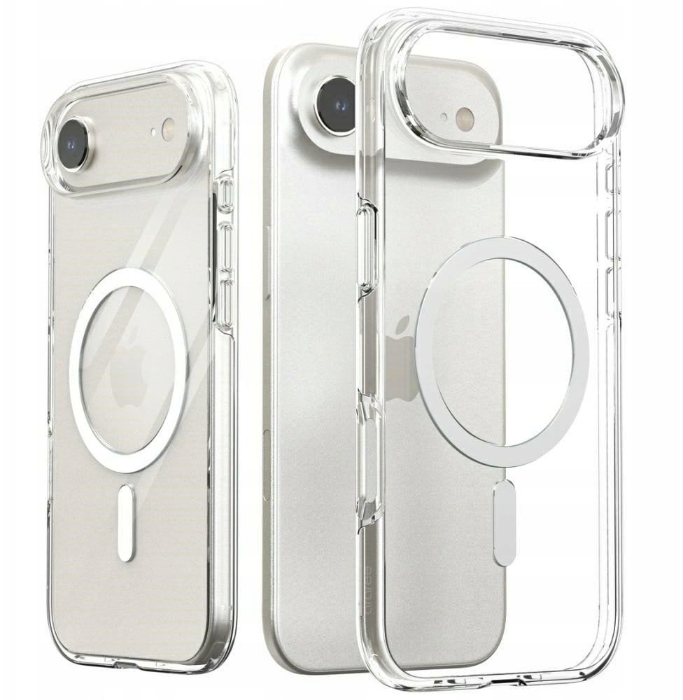 Araree Duple M MagSafe Case for iPhone 17 Air Transparent