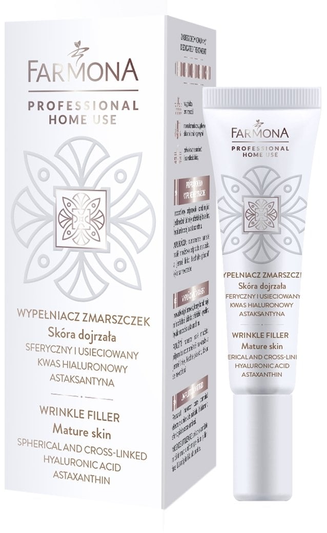 Farmona Home Use Wypełniacz zmarszczek z kwasem hialuronowym i astaksantyną 15 ml