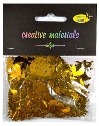 Party Deco Elementy z folii złote aniołki 15g