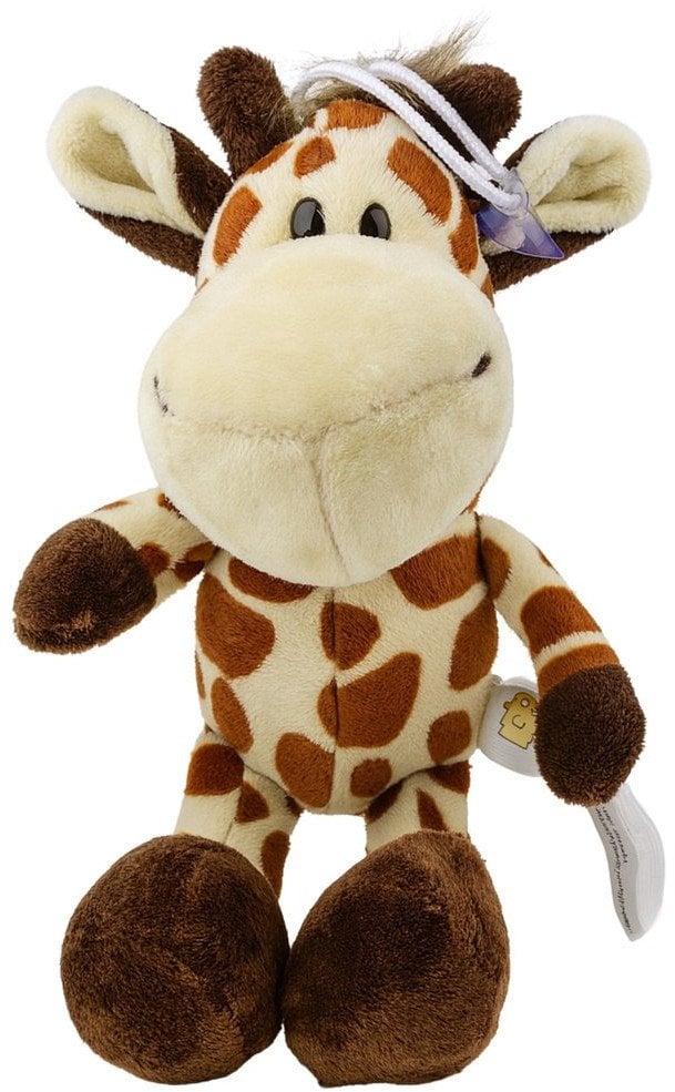 Pluszowa Maskotka Przytulanka Żyrafa Z Przyssawką 23 x 12 cm LEAN TOYS
