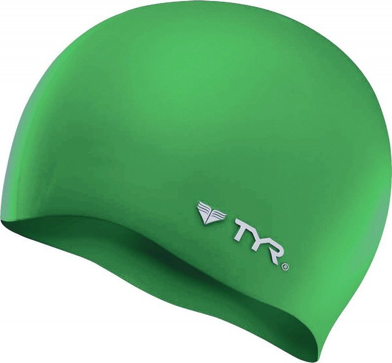 TYR Czepek Pływacki Tyr Wrinkle-Free Green