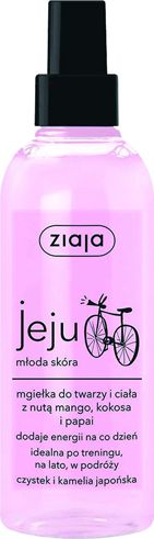 Ziaja Jeju róż Mgiełka do twarzy i ciała uniwersalny 200ml