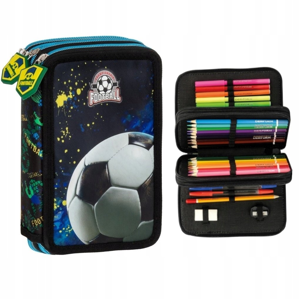 Piórnik potrójny wyp Piłka 20 DERFORM