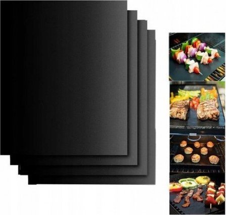 Teflonowa mata do smażenia idealna do grilla 4szt