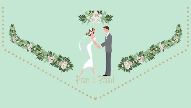 Trend Kartka-koperta Ślub TS+06