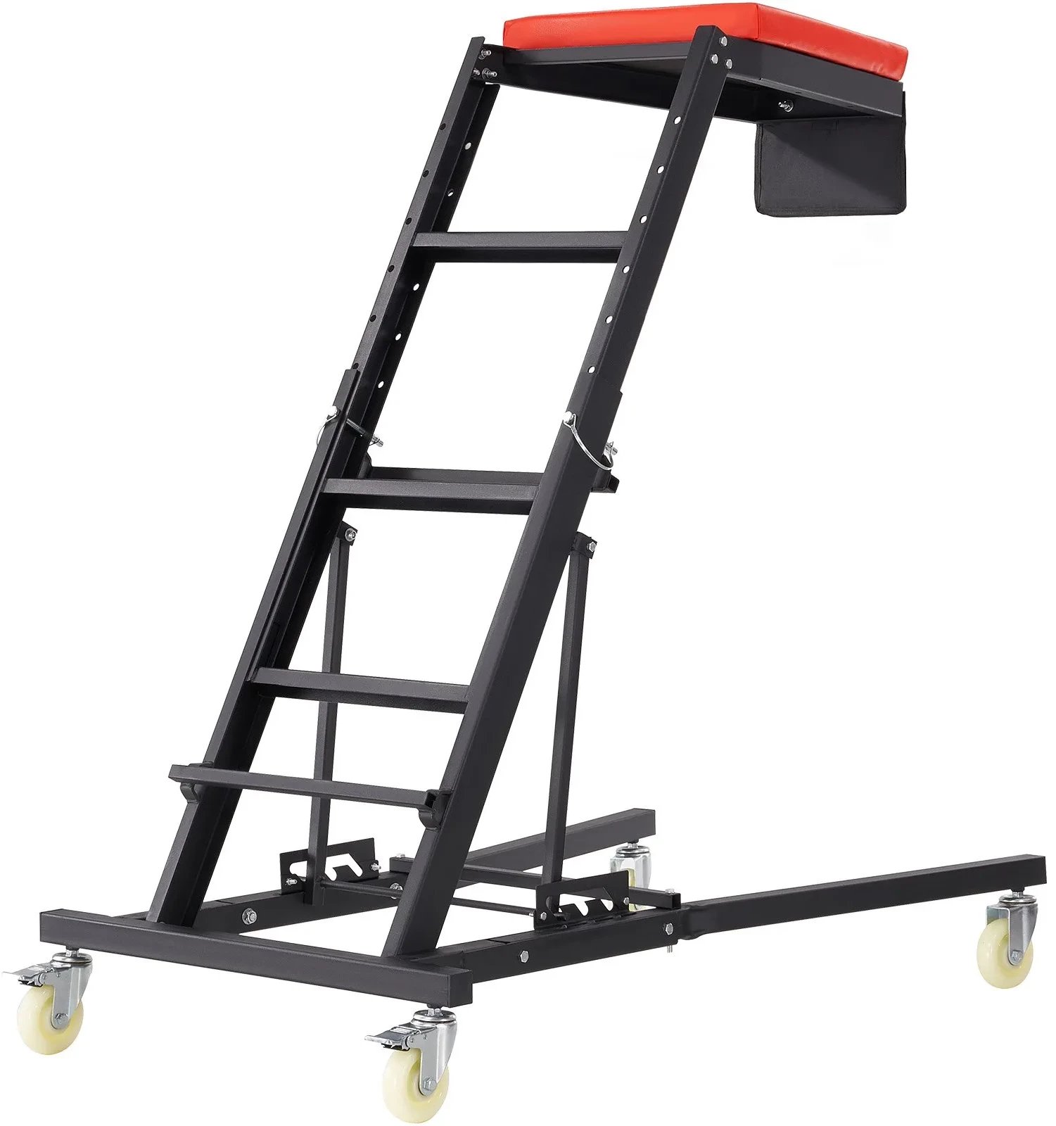 Podnośnik wózek warsztatowy regulowany 1219-1930mm 400kg do napraw aut