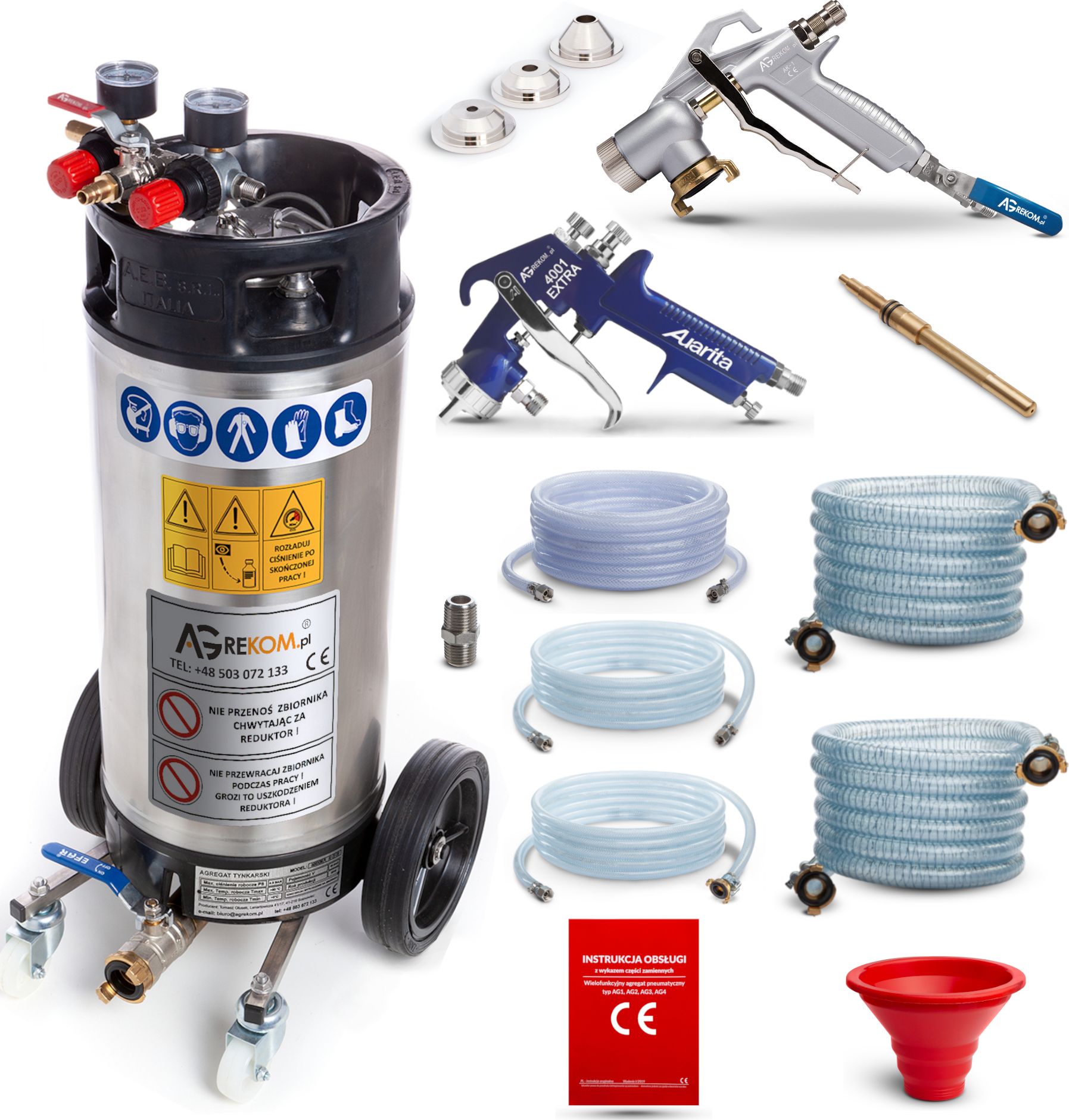 AGREKOM Pistolet tynkarski