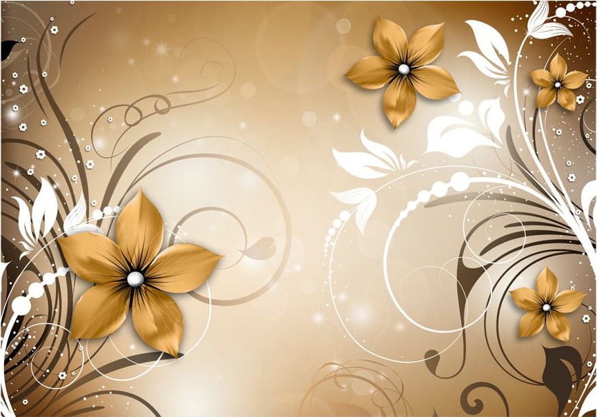 DecoNest Fototapeta - Brązowa rapsodia - 350X245