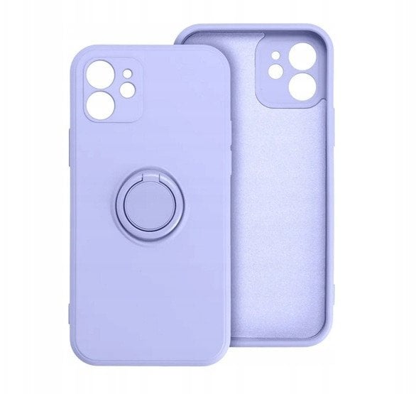 Futerał SILICONE RING do XIAOMI Redmi 14C fioletowy