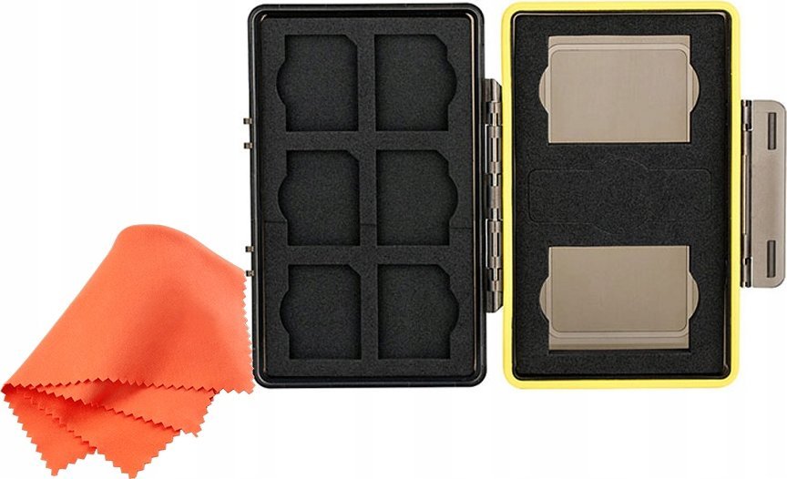 Pokrowiec JJC Etui na karty SD i baterie JJC BC-3NPW126 do baterii Fuji NP-W126
