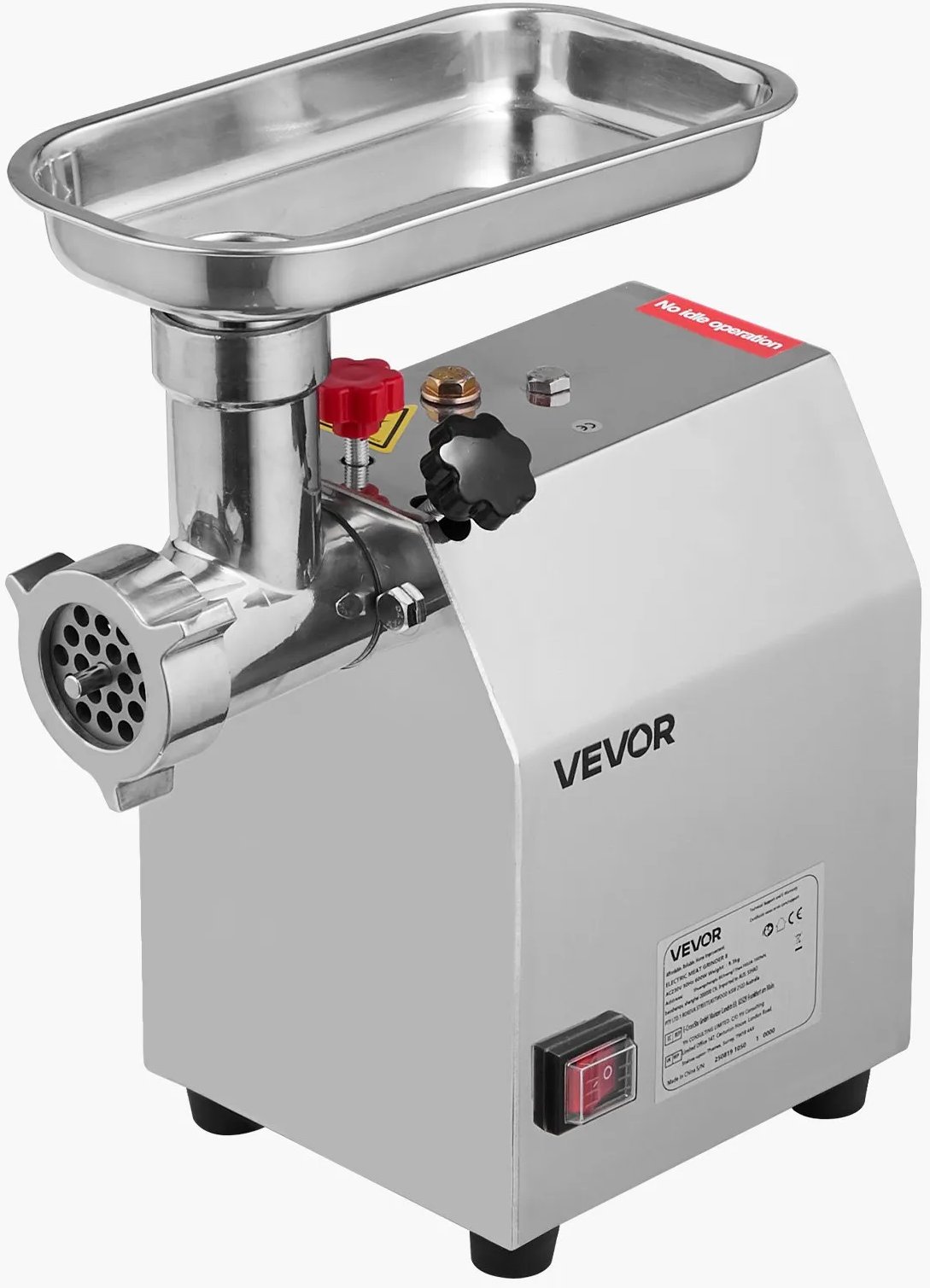 Maszynka do mięsa elektryczna 2,3 kg/min 600W stal kiełbasy