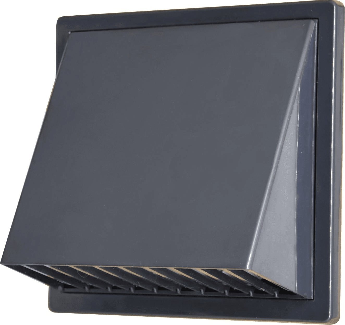 airRoxy Kratka wentylacyjna z okapem airRoxy fi 150 grafit