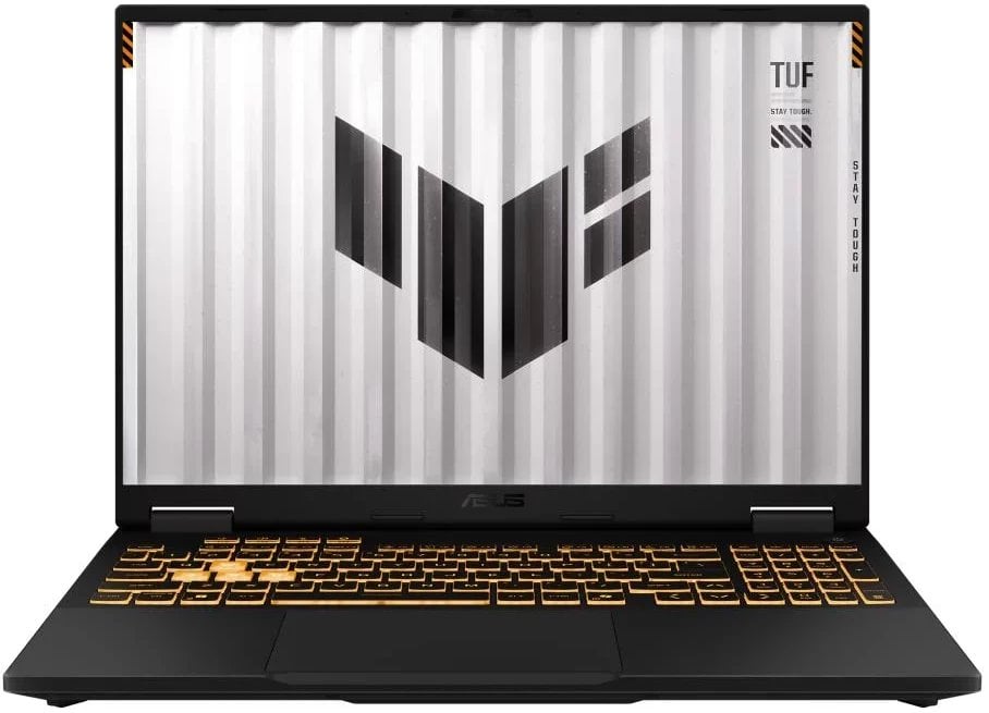 NotebookASUSTUFGaming F16 (2025)FX608JH-RV002WCPU Core i5i5-13450HX2400 MHz16"1920x1200RAM 16GBDDR55600 MHzSSD 512GBNVIDIA Re