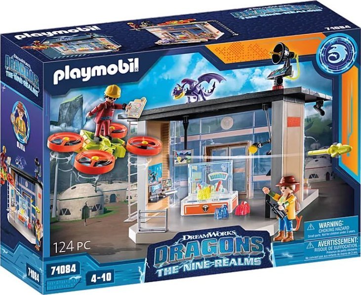 Playmobil PLAYMOBIL 71084 Dragons: The Nine Realms - Icaris Lab Construction Toy