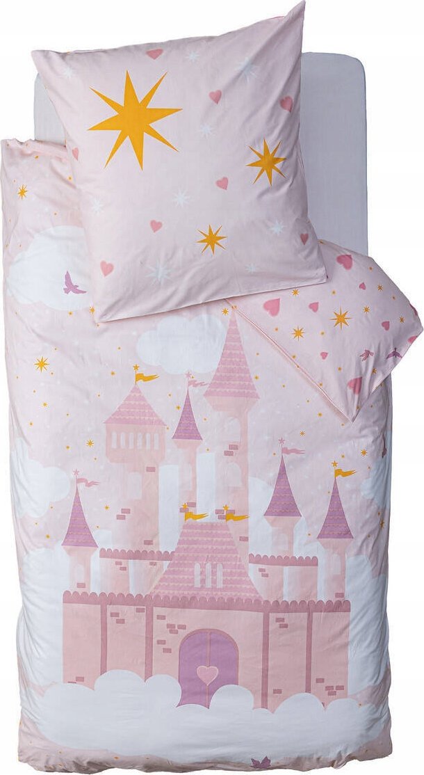 Atmosphera Pościel dziecięca różowa CHATEAU,140 x 200 cm