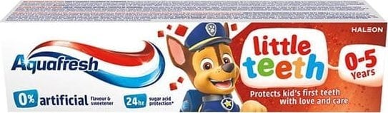 GSK AQUAFRESH Litle Teeth Pasta do zębów dla dzieci Psi Patrol 50 ml
