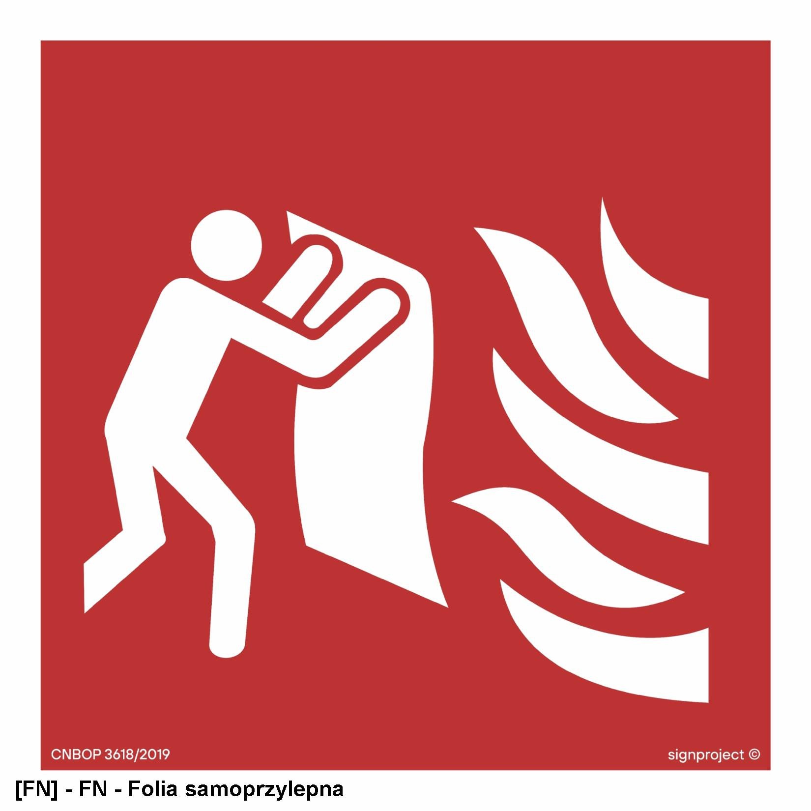 BF016 - Koc gaśniczy 50x50