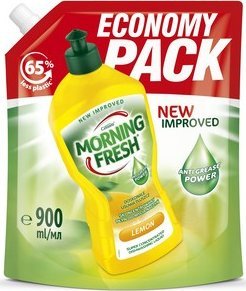 Sarantis CUSSONS Morning Fresh Skoncentrowany Płyn do mycia naczyń - Lemon 900ml(zapas)