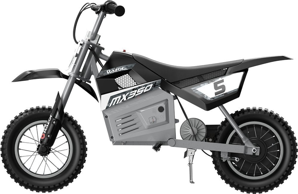 Motocykl elektryczny Razor MX350 Dirt czarny wytrzymały cross dla młodzieży