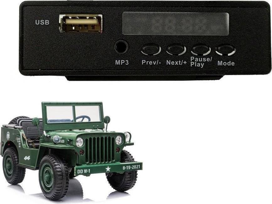 Lean Cars Panel muzyczny do pojazdu na akumulator JH101