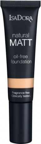 IsaDora Natural Matt Oil Free Foundation Nr 12 Matt Sand 35 ml