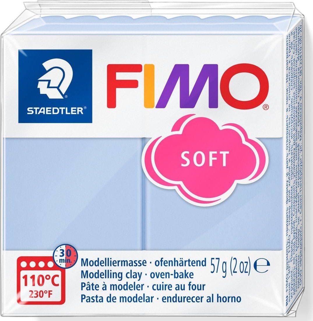 Fimo soft masa termoutwardzalna 57 g spokojny błękit Staedtler