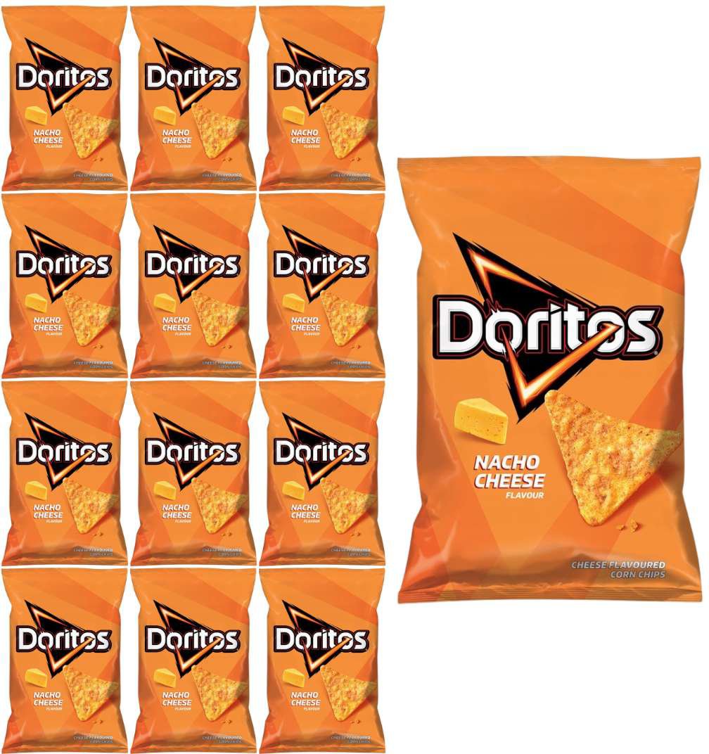Doritos Nacho Chipsy kukurydziane o smaku serowym 100 g