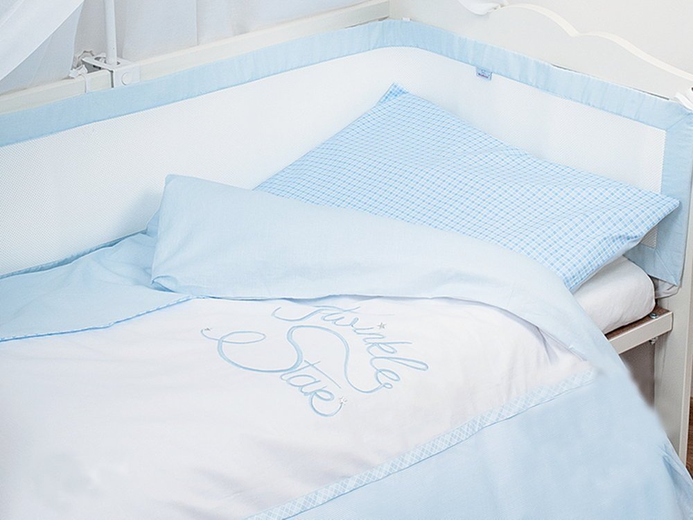 estilex Pościel Z Ochraniaczem Do Łóżeczka 100X135 Twinkle Star 24