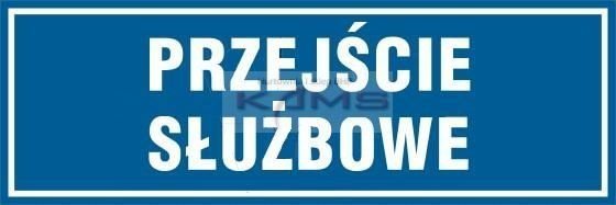 TD Systems PA071 Piktogram Przejście służbowe.