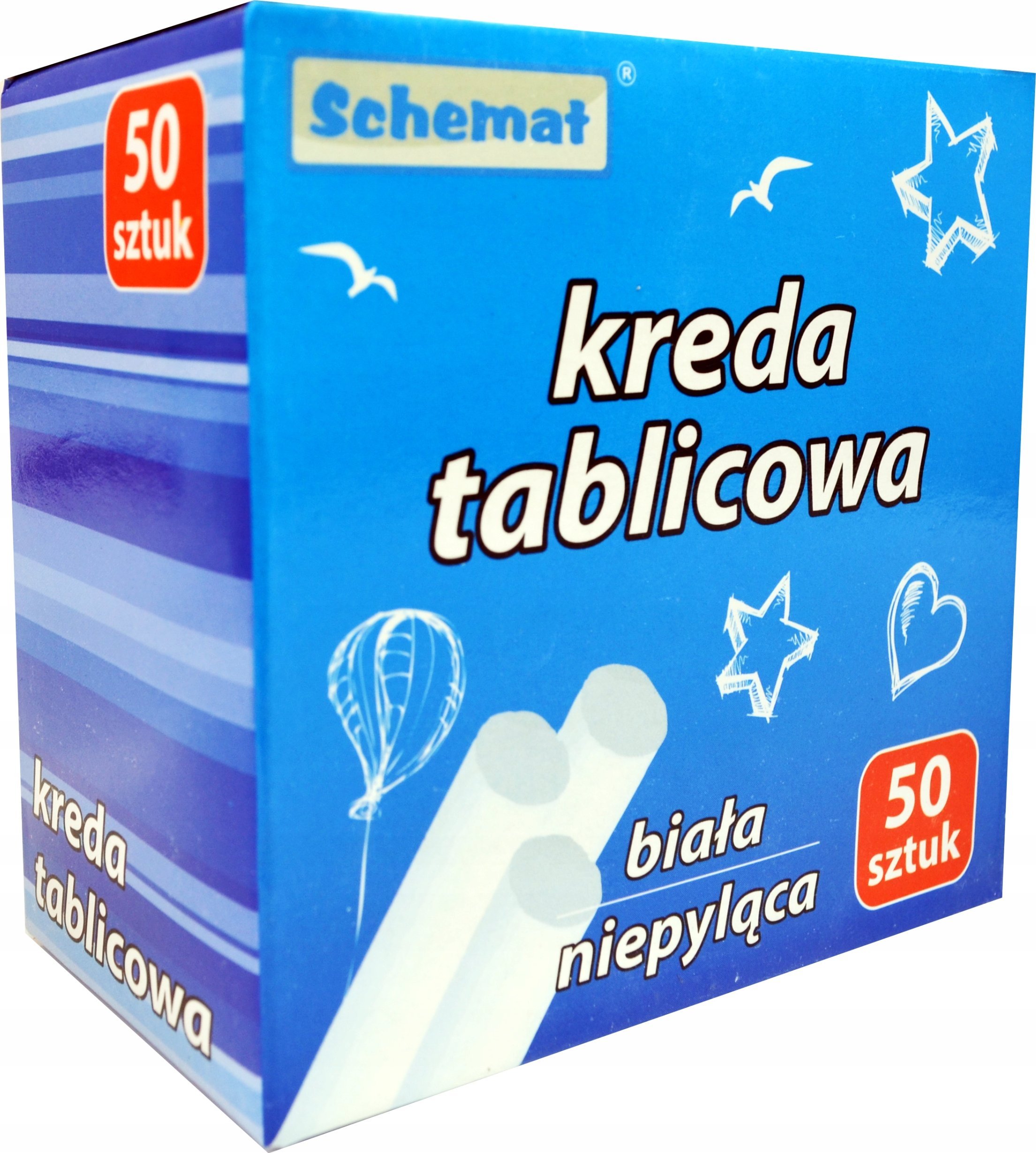 Panta Plast Kreda tablicowa 50szt biała