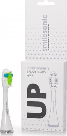 Końcówka Smilesonic SupremeWhite do szczoteczek UP, EX, GO 2szt.