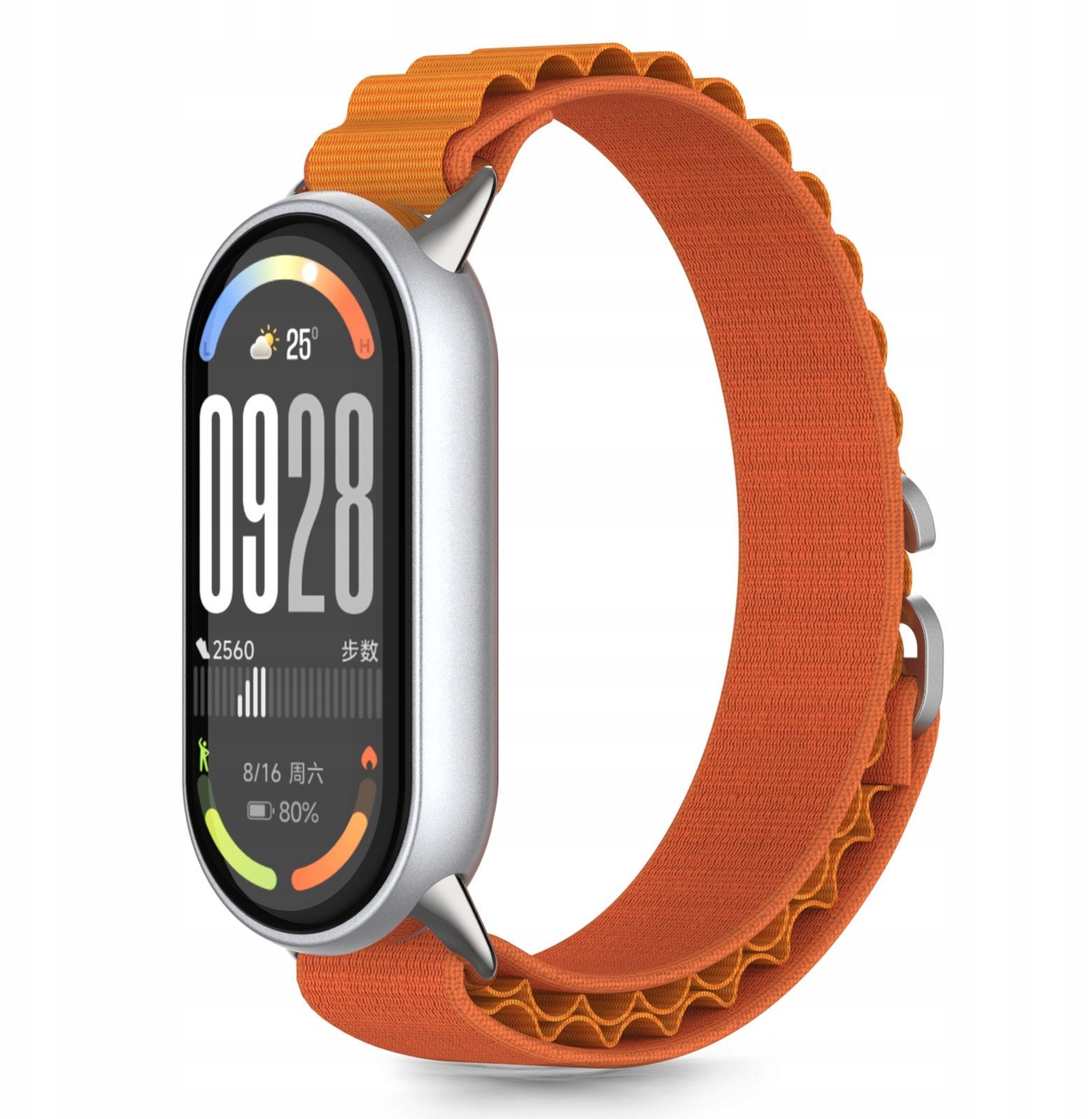 TECH-PROTECT NYLON PRO XIAOMI SMART BAND 8 / 9 / 10 / NFC ORANGE