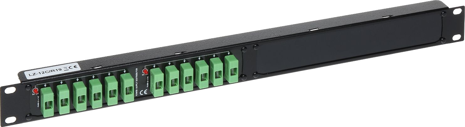 Delta Rozgałęźnik zasilania 19" 12x wyjście DC (LZ-12C/R19)